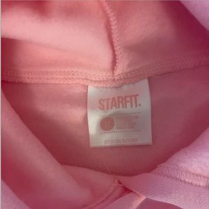 pink star sweatshirt